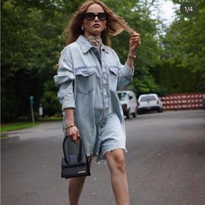 Zara denim jumsuit